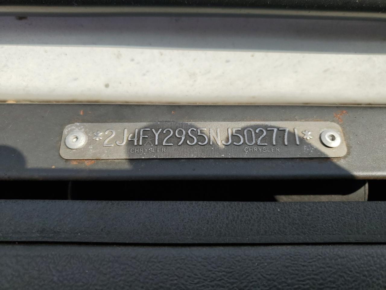 1992 Jeep Wrangler / Yj VIN: 2J4FY29S5NJ502771 Lot: 80866445