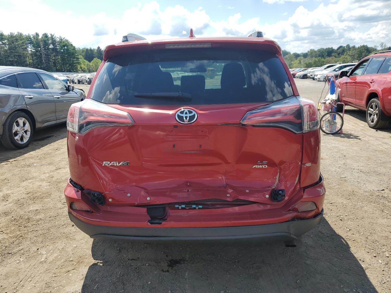 2017 Toyota Rav4 Le VIN: 2T3BFREV6HW549600 Lot: 70278625