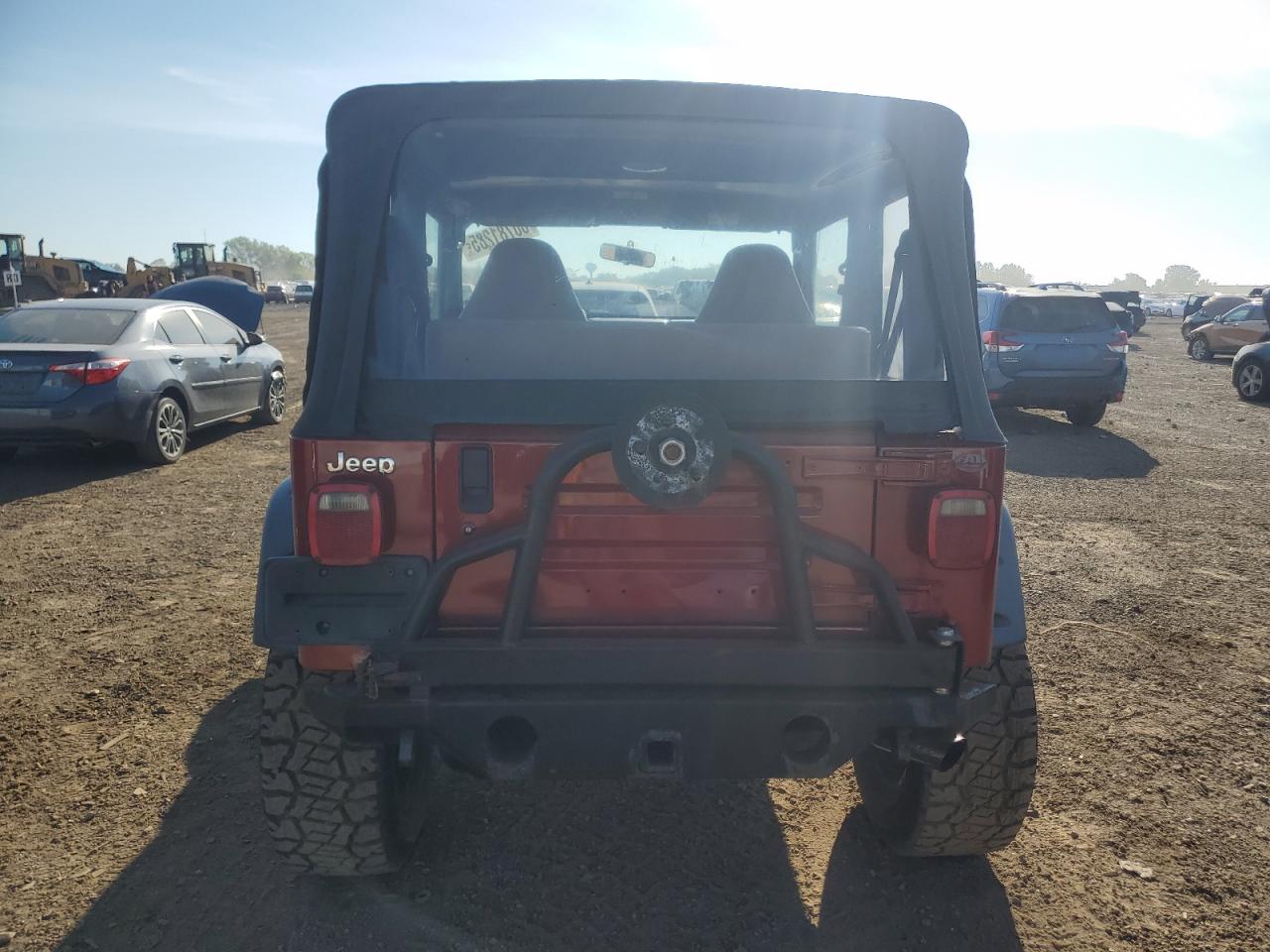 1999 Jeep Wrangler / Tj Sport VIN: 1J4FY19S8XP480961 Lot: 80781285