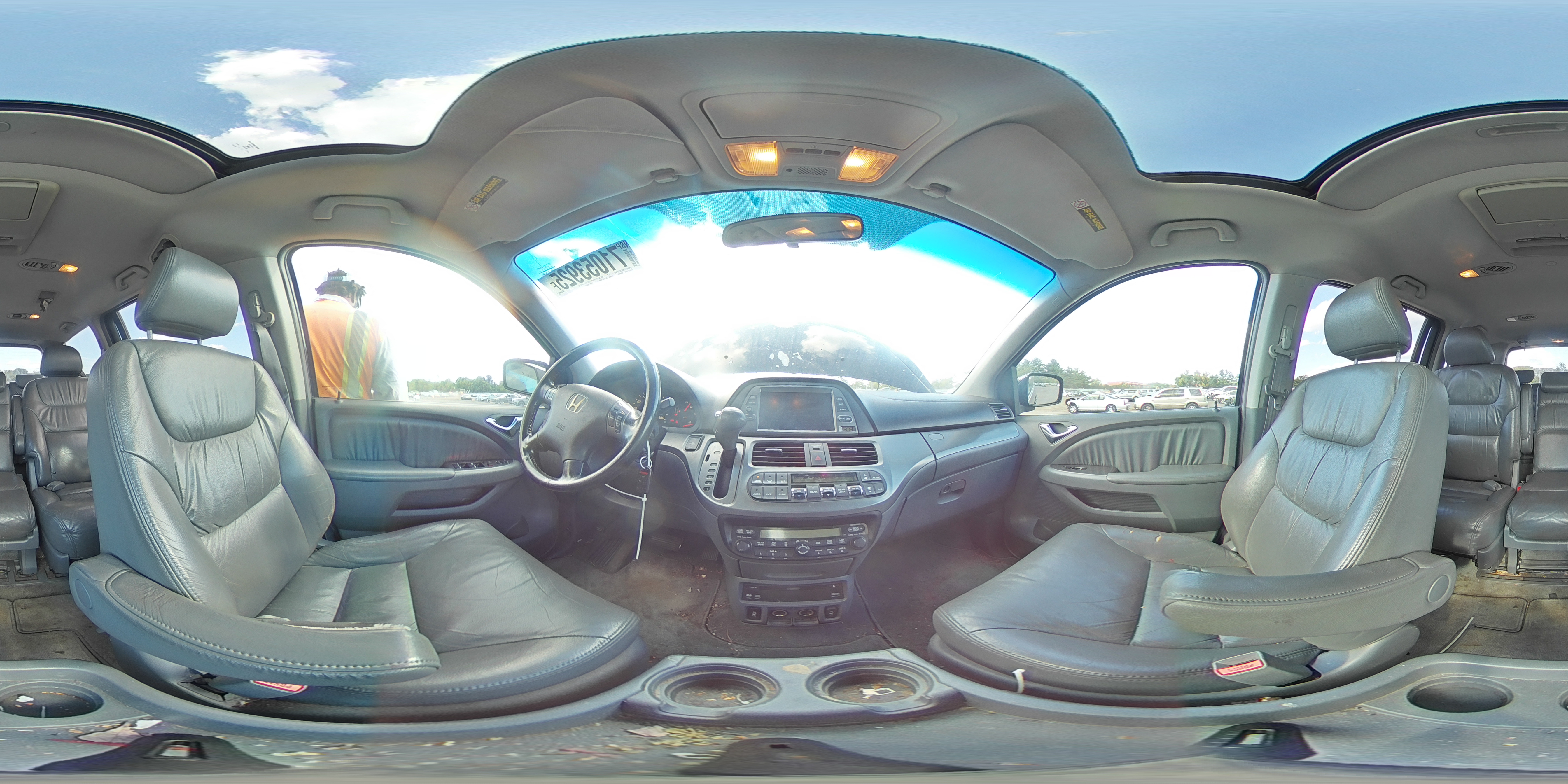 2006 Honda Odyssey Exl VIN: 5FNRL38736B004698 Lot: 71053925