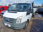 2008 FORD TRANSIT CHASSIS CAB TDCI 115PS [DRW] for sale at Copart BRISTOL