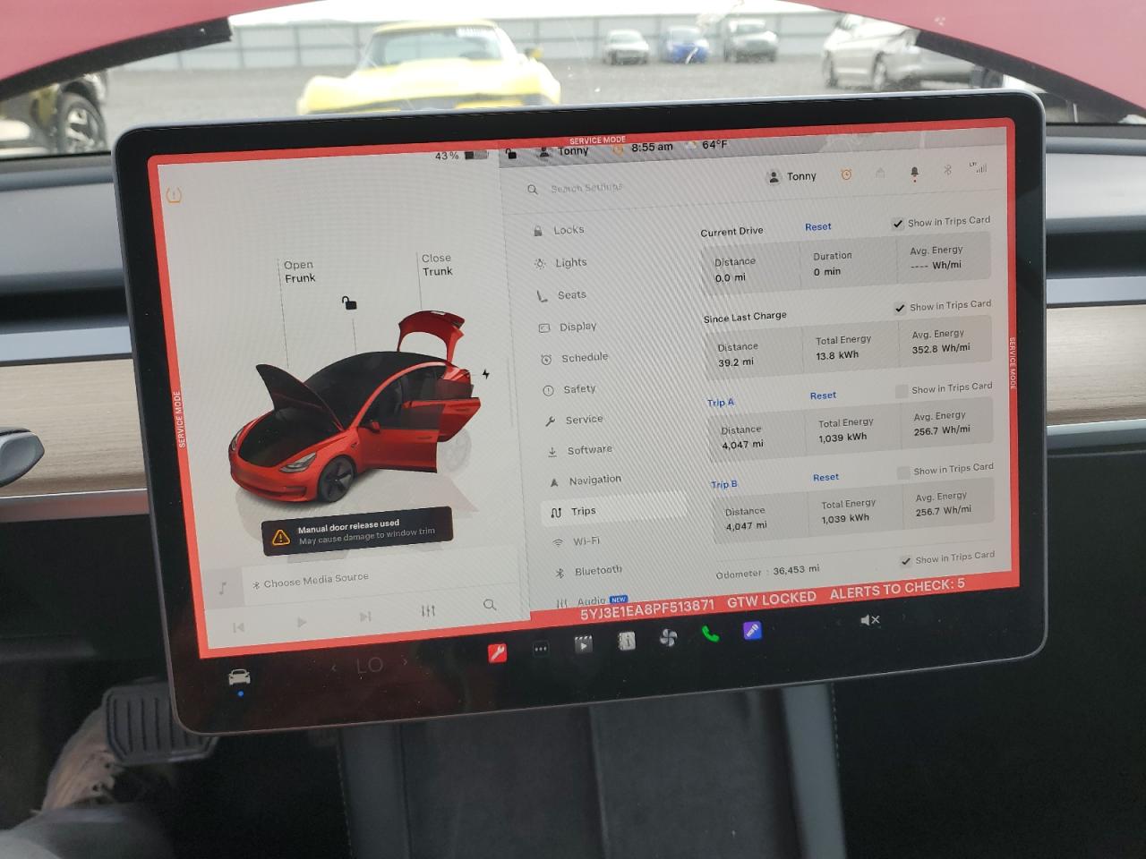 2023 Tesla Model 3 VIN: 5YJ3E1EA8PF513871 Lot: 81145305