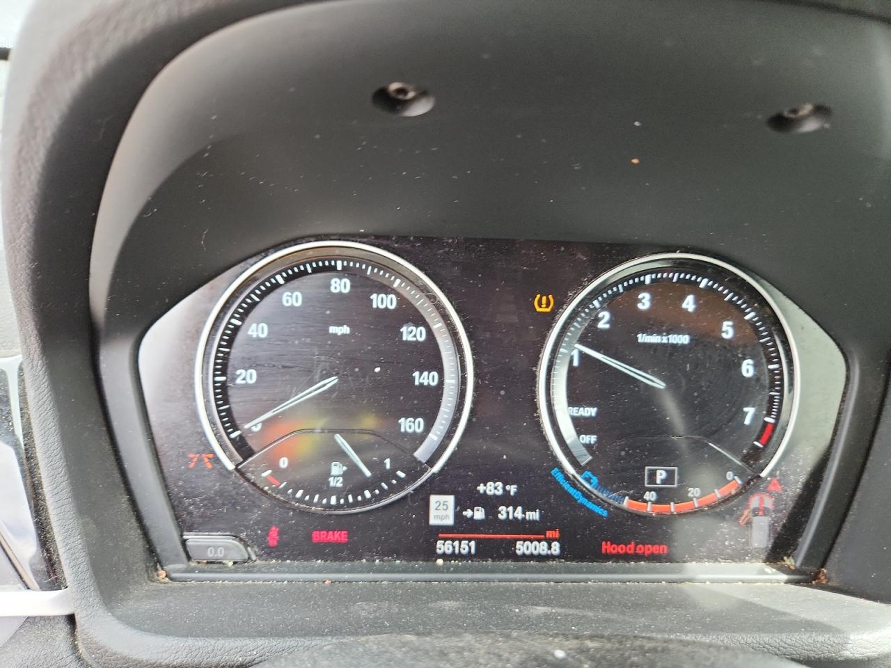 2019 BMW X1 Sdrive28I VIN: WBXHU7C56K5L11836 Lot: 80727325