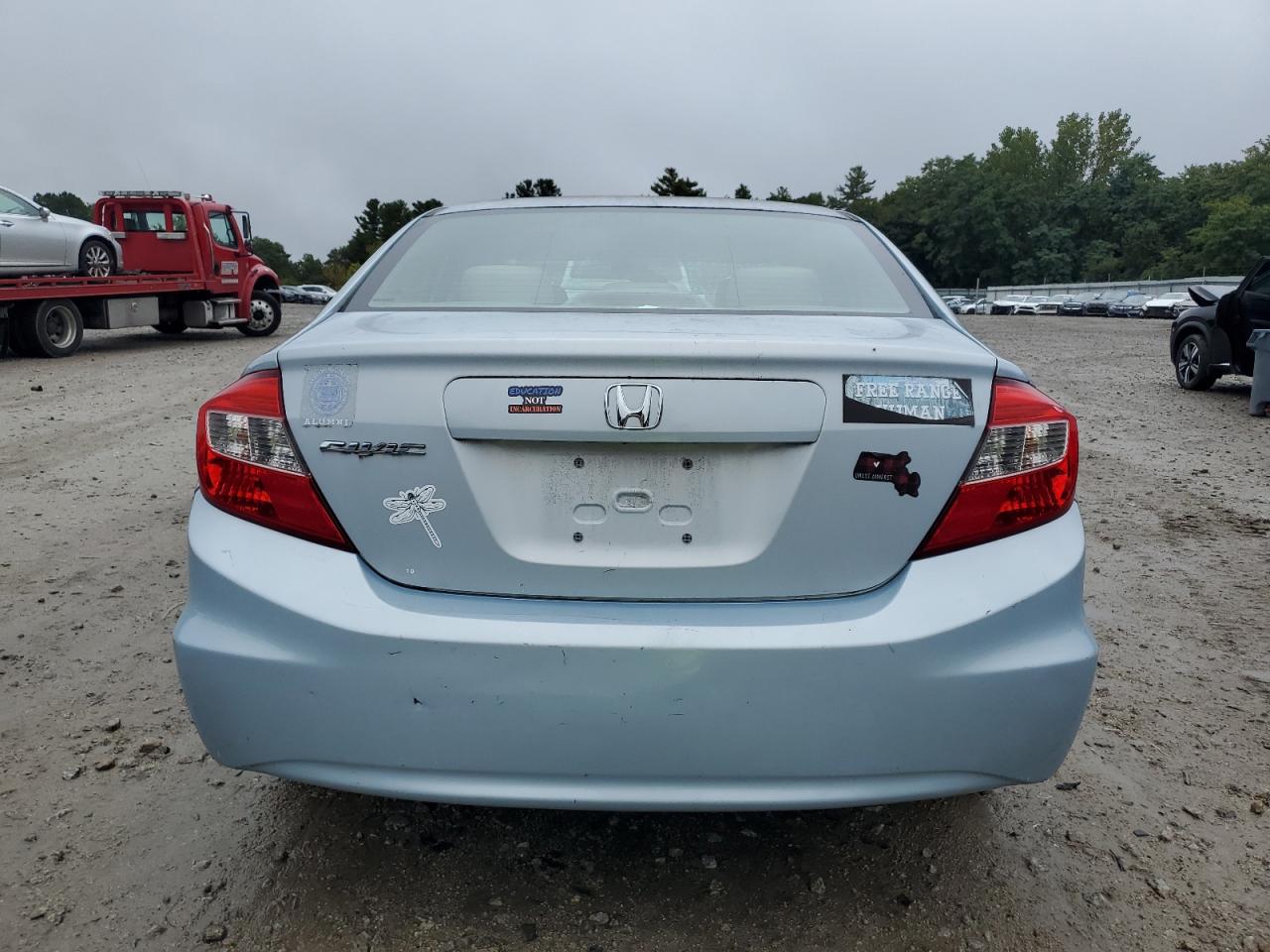 2012 Honda Civic Lx VIN: 2HGFB2F51CH597874 Lot: 82152935