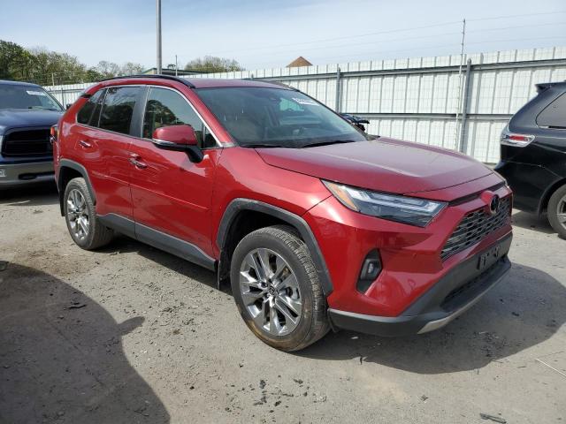  TOYOTA RAV4 2023 Красный