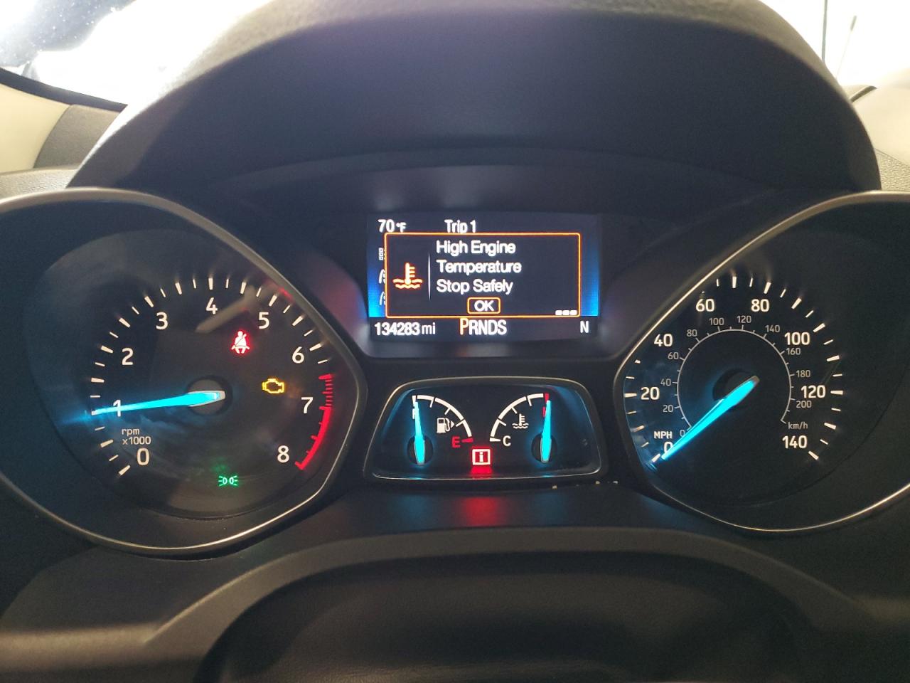 2017 Ford Escape Se VIN: 1FMCU9GD5HUB52774 Lot: 81713625