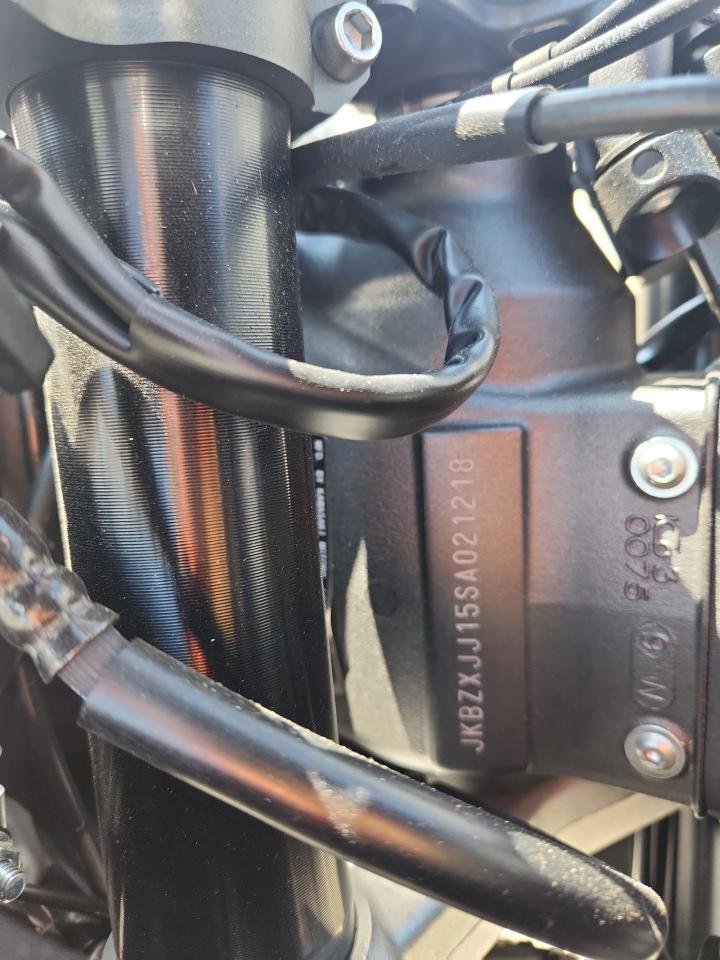 2025 Kawasaki Zx636 K VIN: JKBZXJJ15SA021218 Lot: 71067435