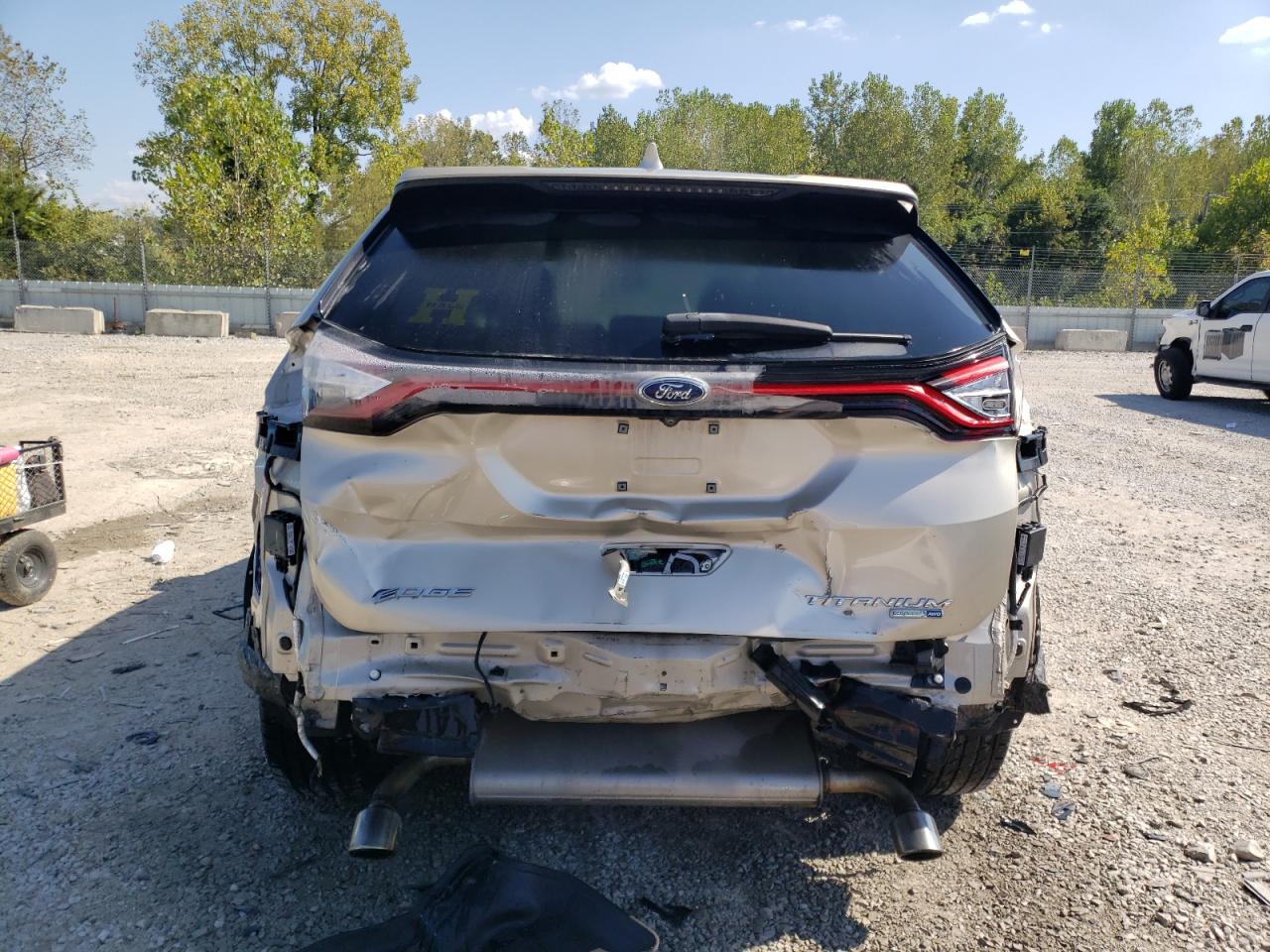 2017 Ford Edge Titanium VIN: 2FMPK4K95HBB45763 Lot: 72065525