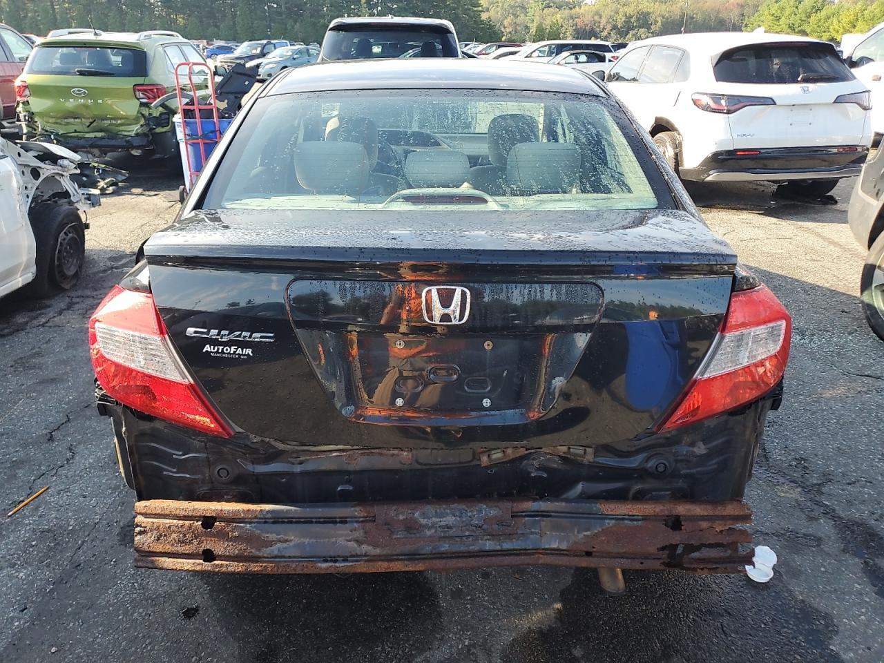 2012 Honda Civic Lx VIN: 2HGFB2F51CH303566 Lot: 71845005