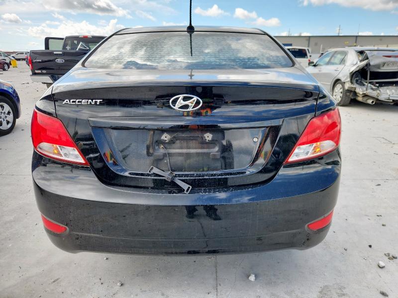  HYUNDAI ACCENT 2016 Czarny