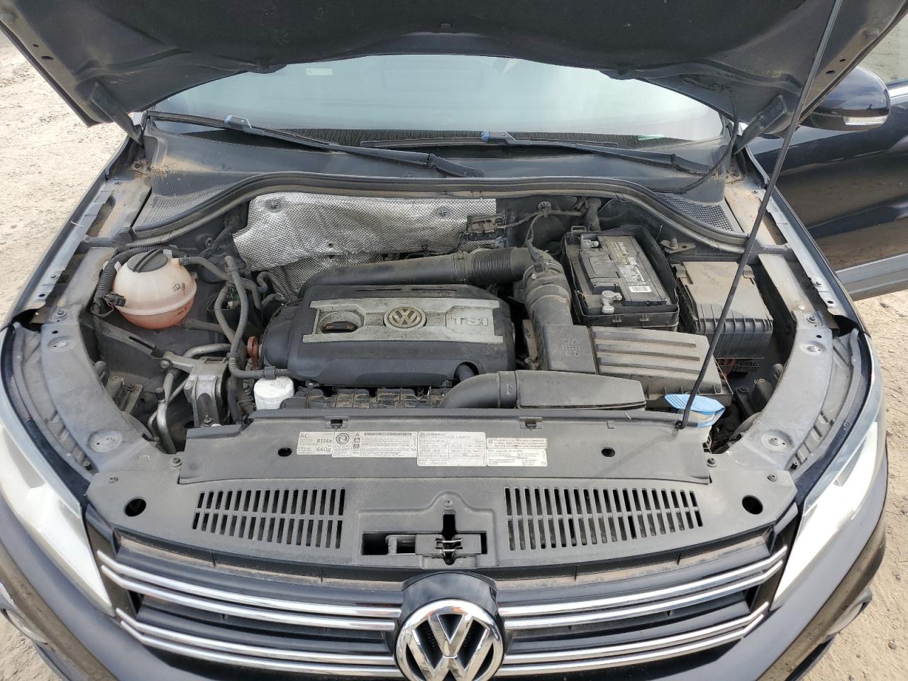 2012 Volkswagen Tiguan S VIN: WVGBV7AXXCW607647 Lot: 84803535