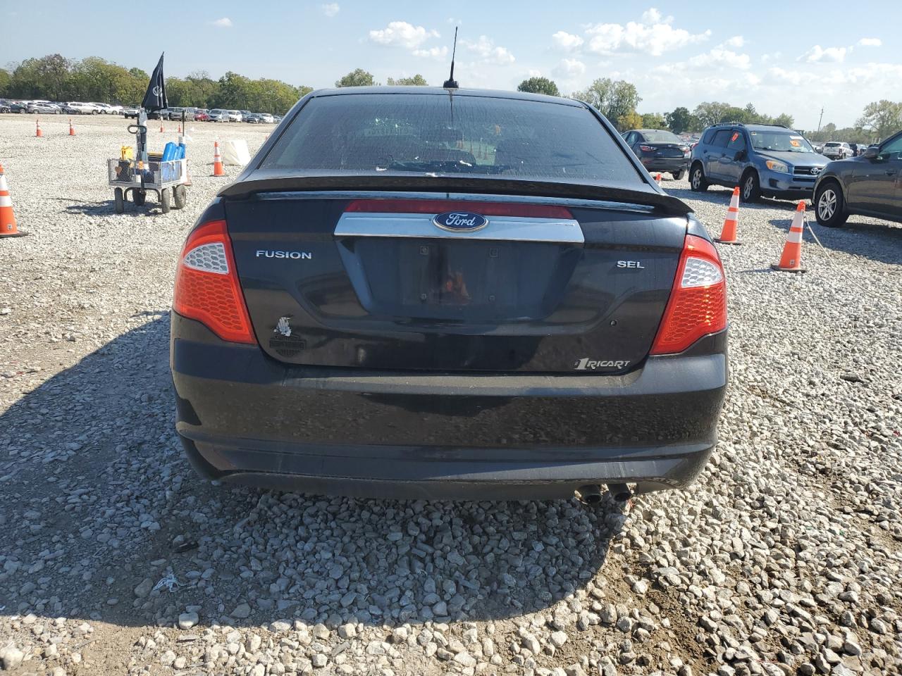 2012 Ford Fusion Sel VIN: 3FAHP0JAXCR185593 Lot: 81931275