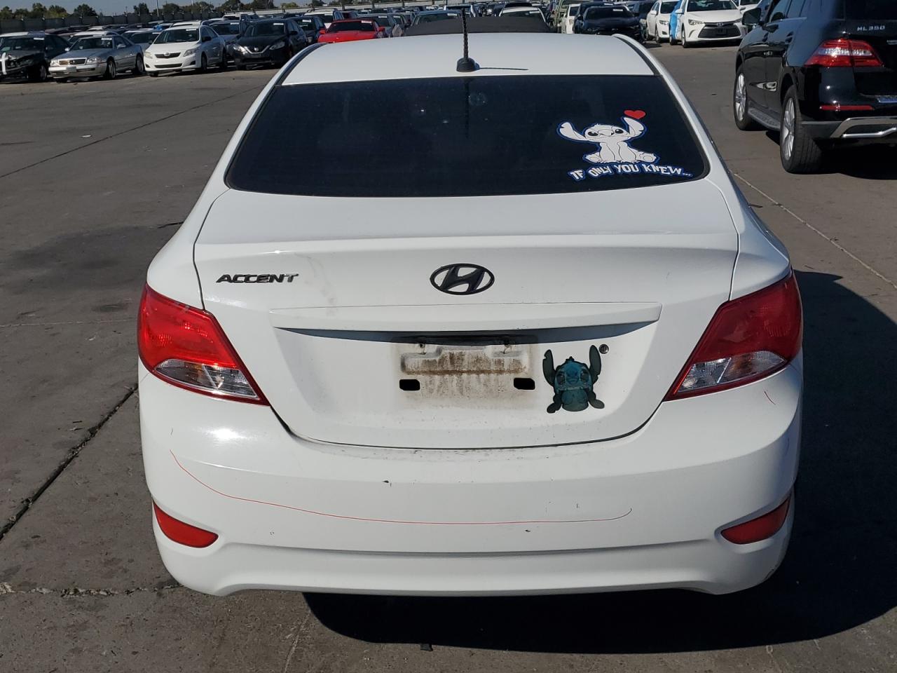 2016 Hyundai Accent Se VIN: KMHCT4AE8GU123274 Lot: 81847285