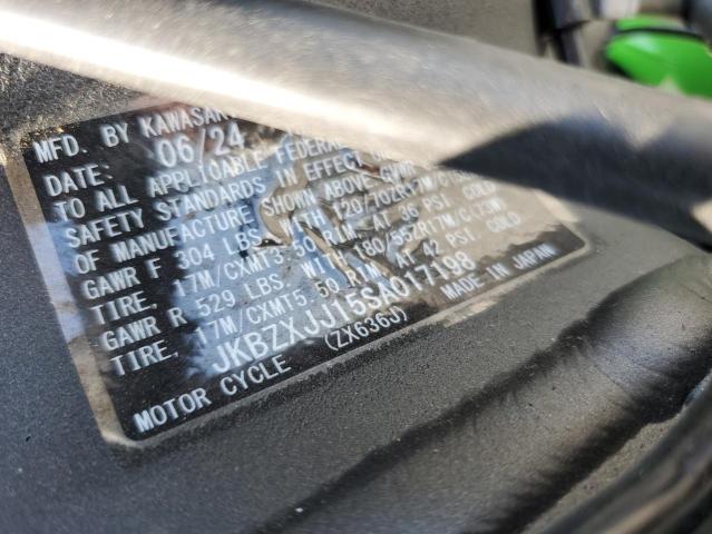 2025 KAWASAKI ZX636 K  