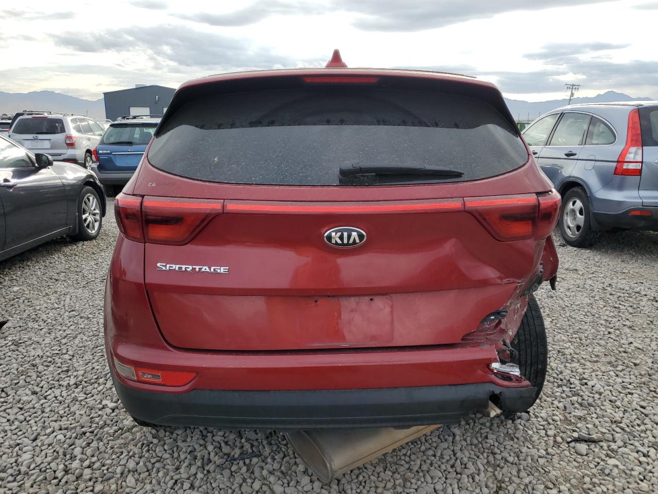 2018 Kia Sportage Lx VIN: KNDPMCACXJ7321677 Lot: 81800345