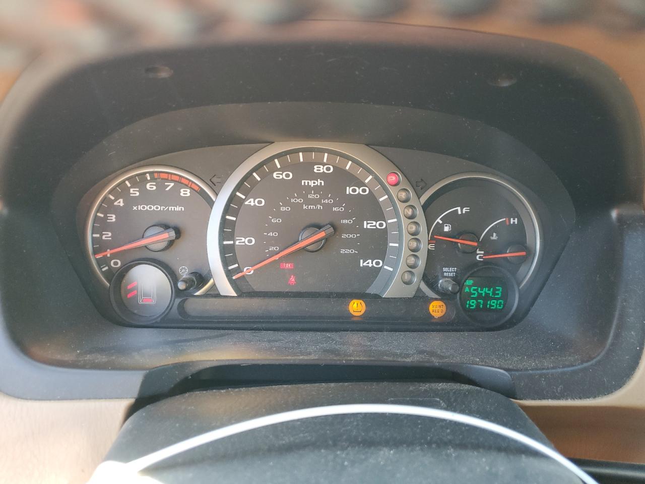 2005 Honda Pilot Exl VIN: 2HKYF18735H542583 Lot: 81152635