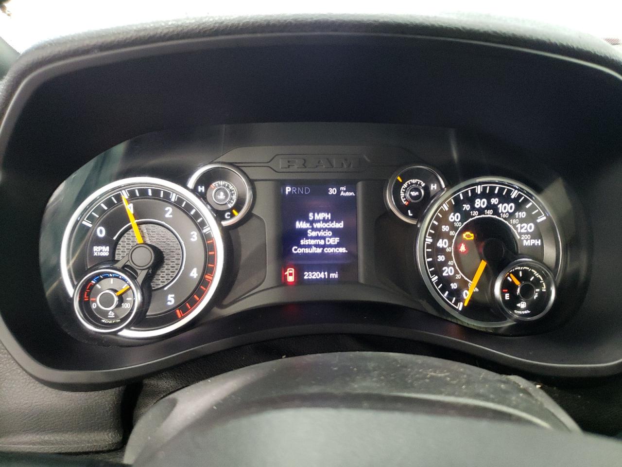 2021 Ram 2500 Big Horn VIN: 3C6UR5DL2MG542556 Lot: 82114535