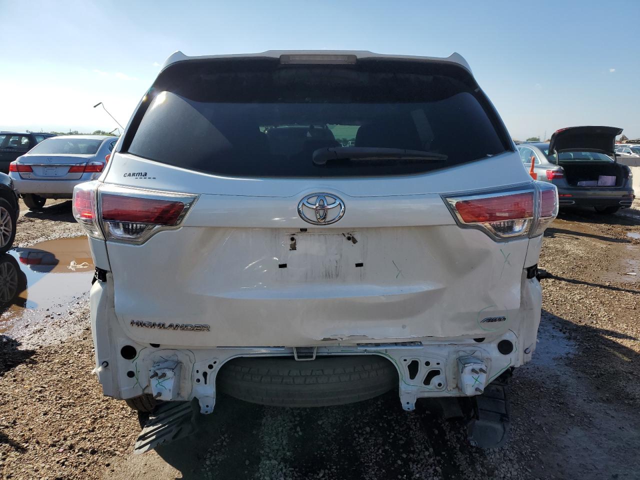 2016 Toyota Highlander Le VIN: 5TDBKRFH0GS306515 Lot: 83833875