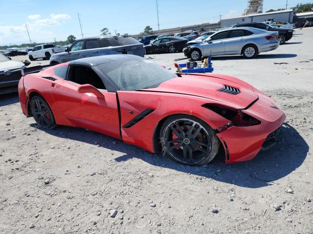 Coupet CHEVROLET CORVETTE 2015 Czerwony