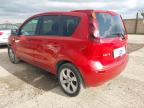 2009 NISSAN NOTE N-TEC  for sale at Copart YORK