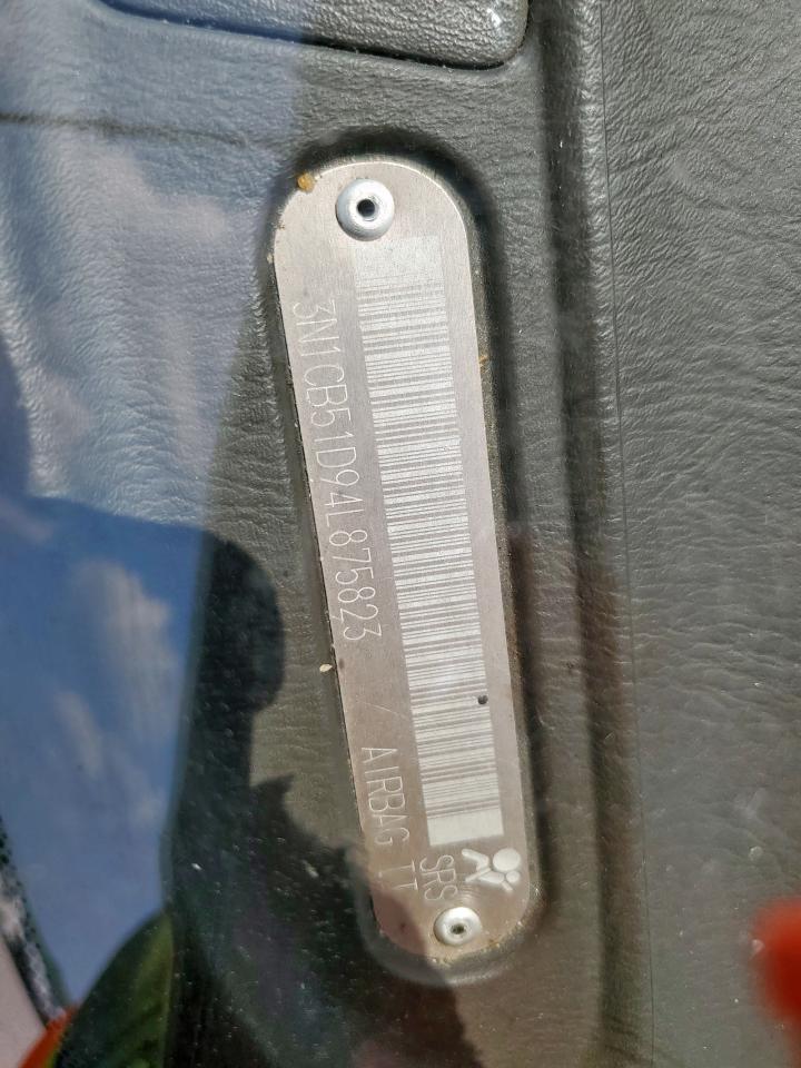 2004 Nissan Sentra 1.8 VIN: 3N1CB51D94L875823 Lot: 81134145