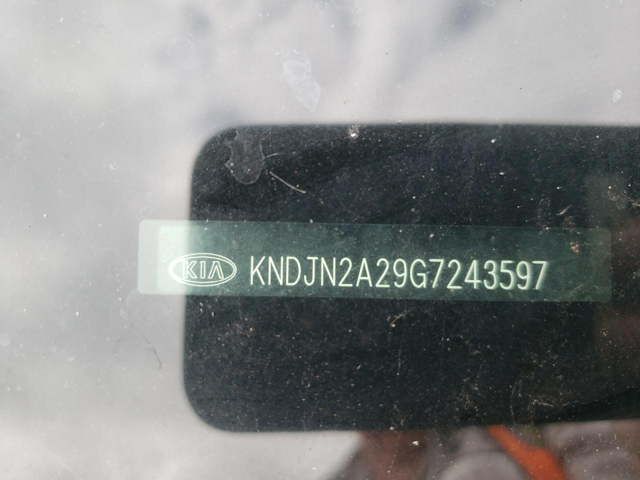 2016 Kia Soul VIN: KNDJN2A29G7243597 Lot: 81217445