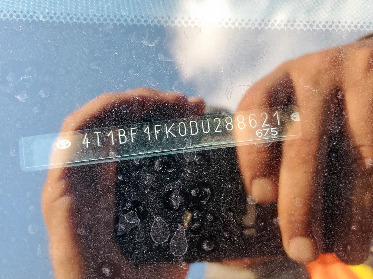 2013 Toyota Camry L VIN: 4T1BF1FK0DU288621 Lot: 82037465