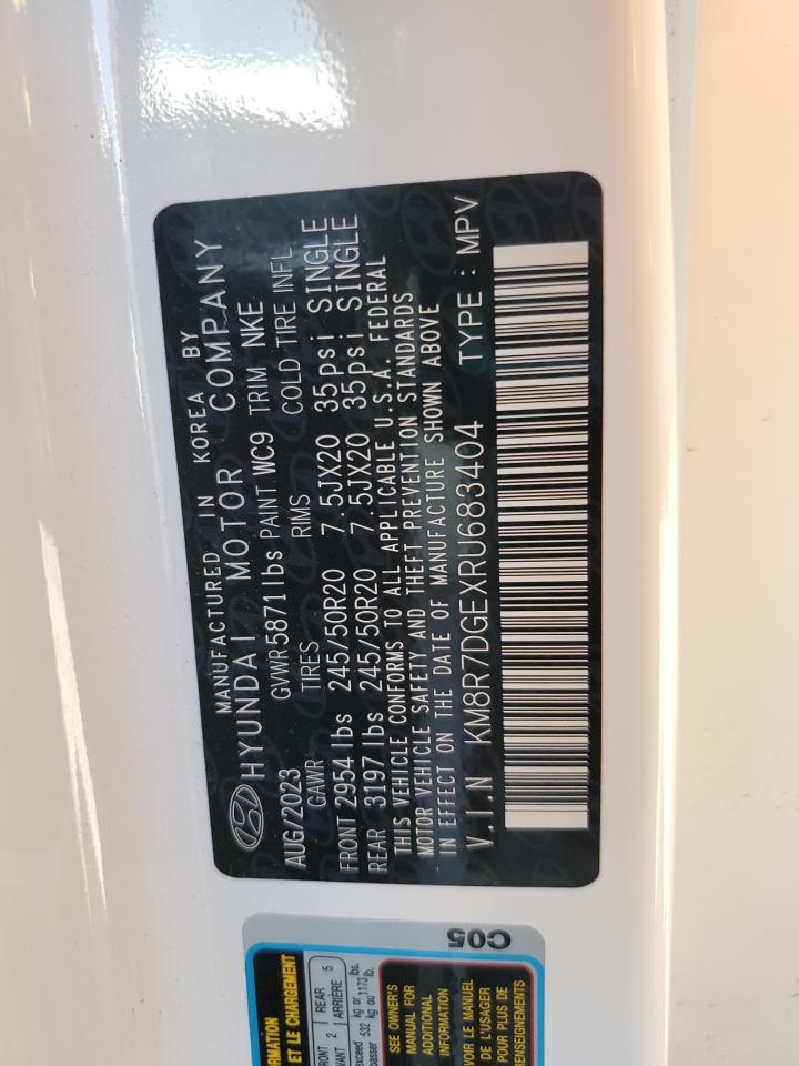 2024 Hyundai Palisade Calligraphy VIN: KM8R7DGEXRU683404 Lot: 81341945