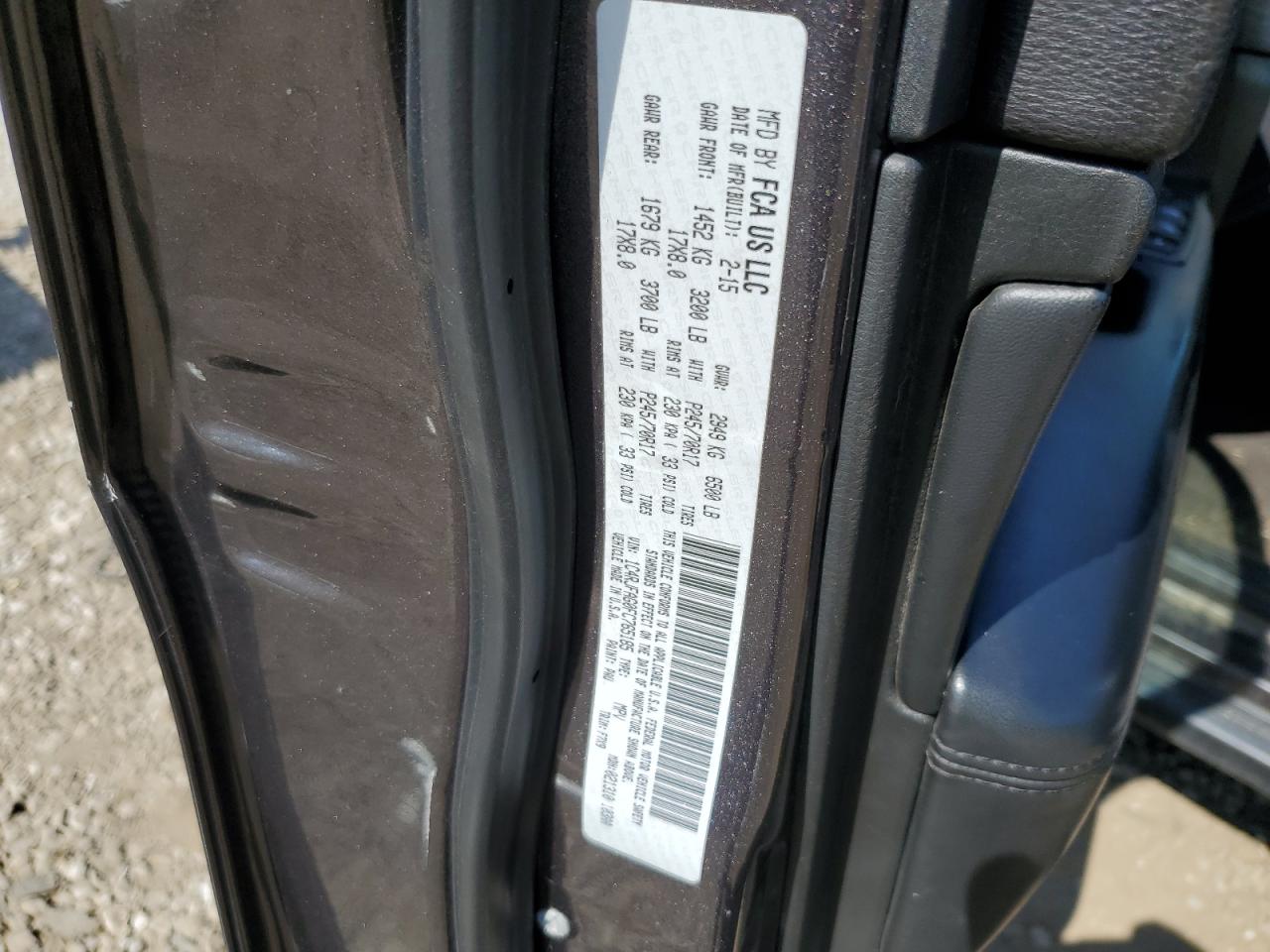 2015 Jeep Grand Cherokee Laredo VIN: 1C4RJFAG0FC765185 Lot: 71142845