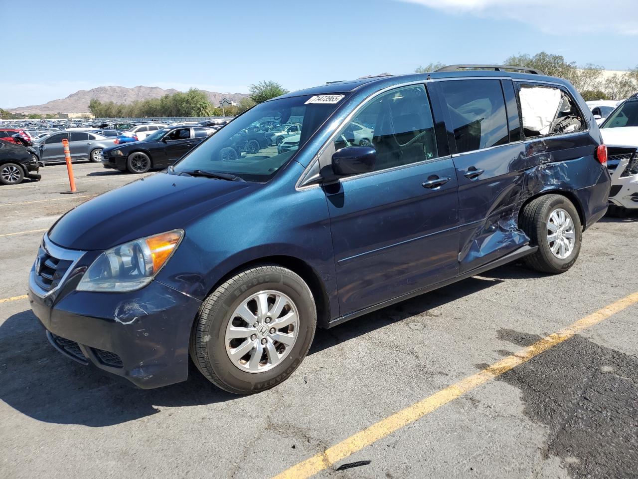 2010 HONDA All Models BLUE VIN: 5FNRL3H63AB007164