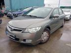 2008 HONDA CIVIC ES IMA HYBRID 1.4 I-DSI ES 4DR IMA CVT AUTO for sale at Copart ROCHFORD