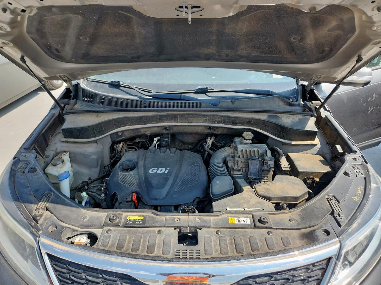 2015 Kia Sorento Lx VIN: 5XYKT3A61FG590457 Lot: 80668775