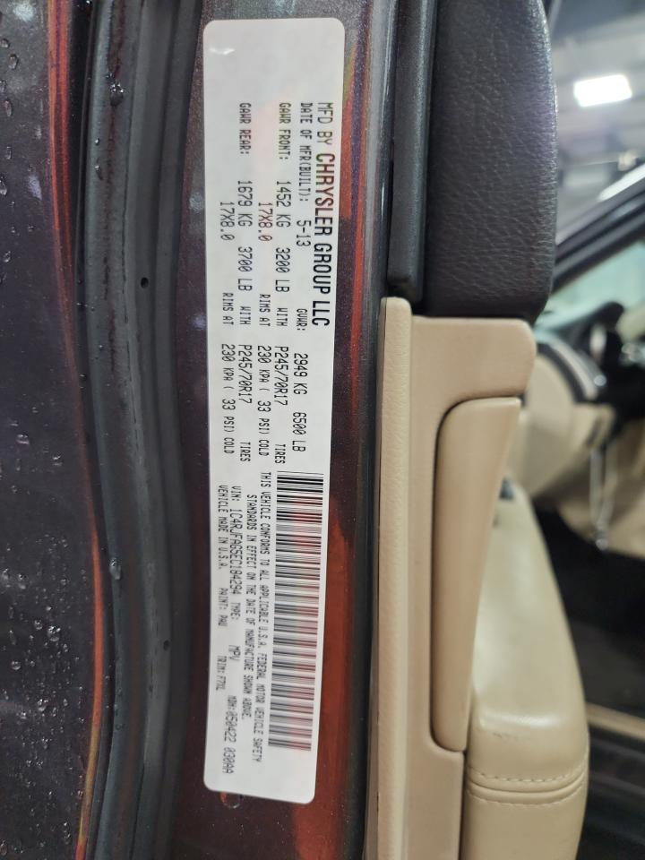 2014 Jeep Grand Cherokee Laredo VIN: 1C4RJFAG5EC184294 Lot: 80088265