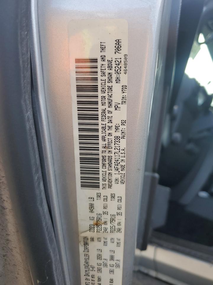 2007 Jeep Wrangler X VIN: 1J4FA24117L217338 Lot: 84037325