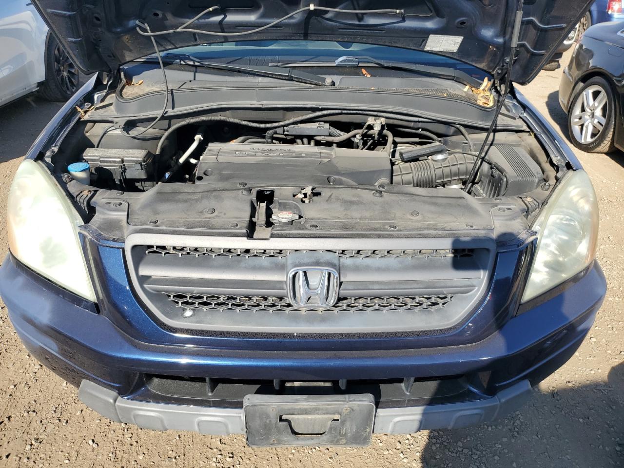 2004 Honda Pilot Exl VIN: 2HKYF18514H558309 Lot: 81576205