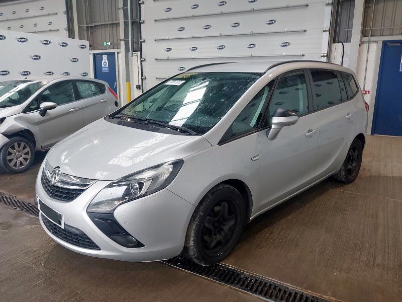 2012 VAUXHALL ZAFIRA EXCLUSIV for sale at Copart EAST KILBRIDE