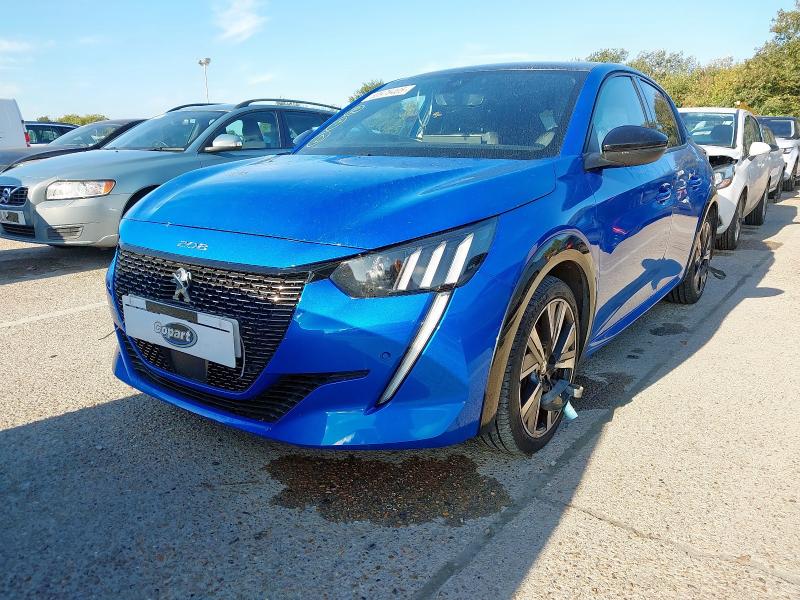 2020 PEUGEOT 208 GT LINE PURETECH S/S  for sale at Copart SANDWICH