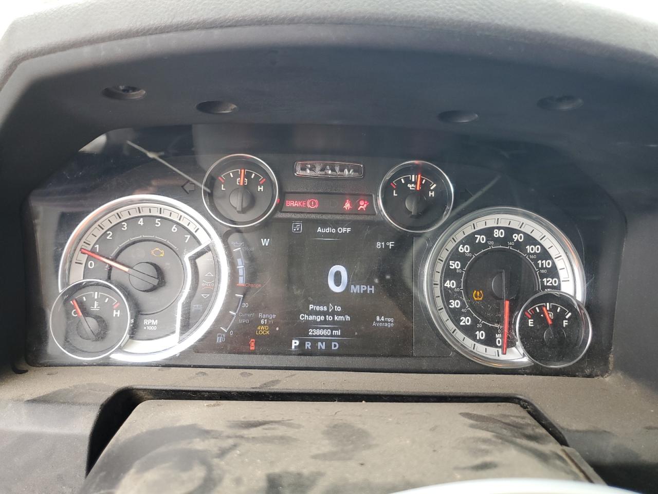 2013 Ram 1500 St VIN: 1C6RR7FT0DS631596 Lot: 83961025