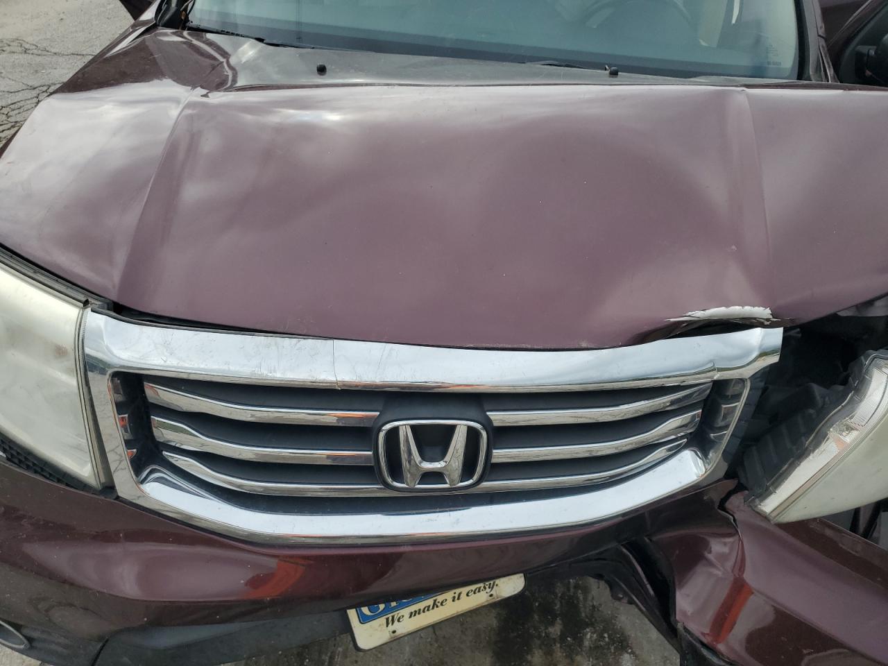 2014 Honda Pilot Exl VIN: 5FNYF4H5XEB046212 Lot: 82161975