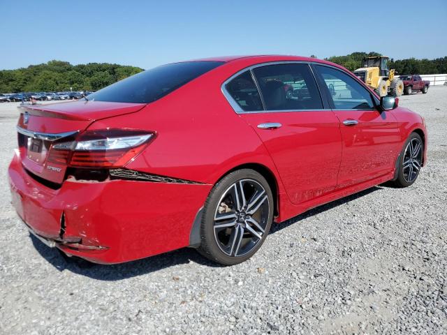  HONDA ACCORD 2016 Красный
