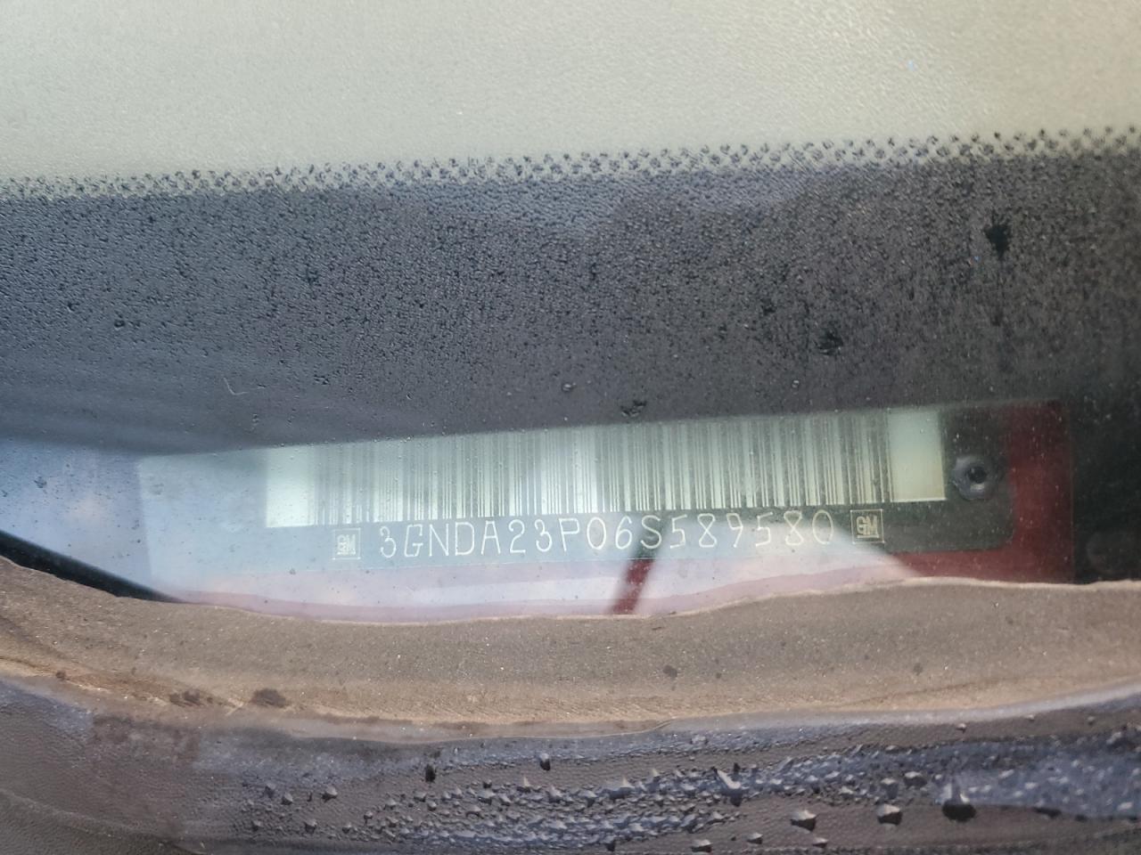 2006 Chevrolet Hhr Lt VIN: 3GNDA23P06S589580 Lot: 80179175