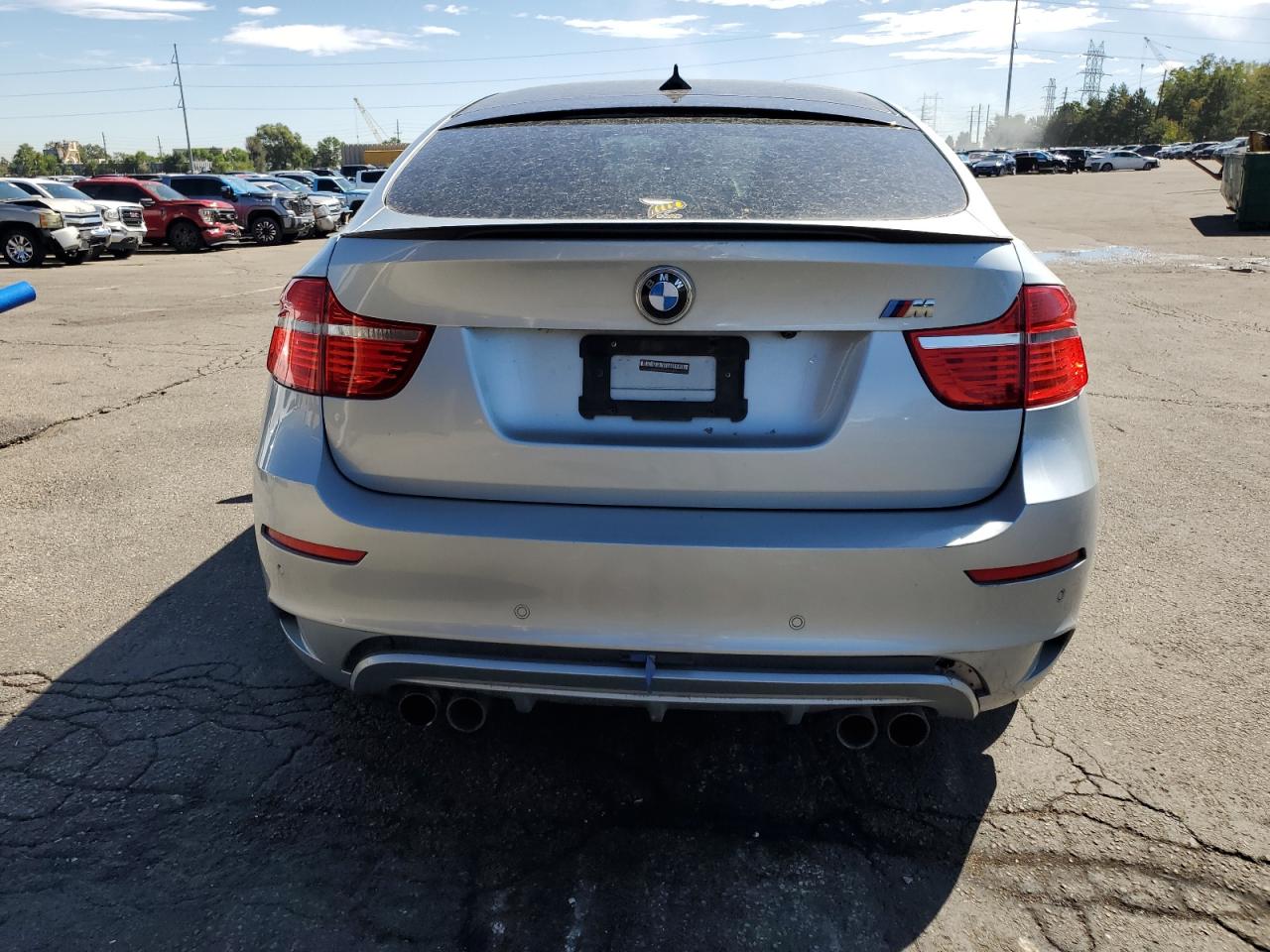 2011 BMW X6 M VIN: 5YMGZ0C58BLK14125 Lot: 80291025