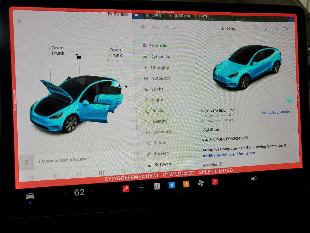 2021 Tesla Model Y VIN: 5YJYGDEE9MF241573 Lot: 80918595