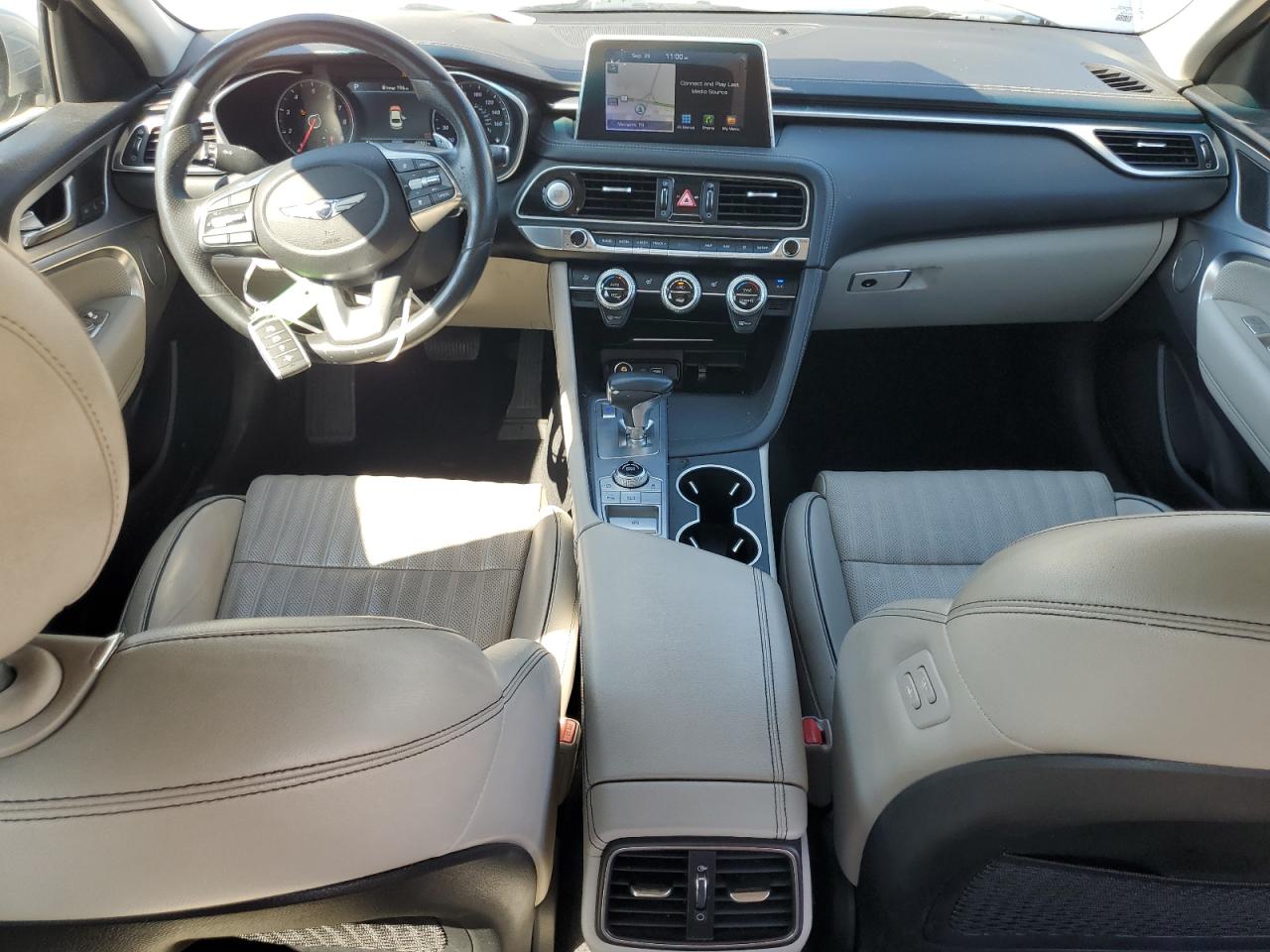 2020 Genesis G70 Elite VIN: KMTG34LA7LU051107 Lot: 84584225