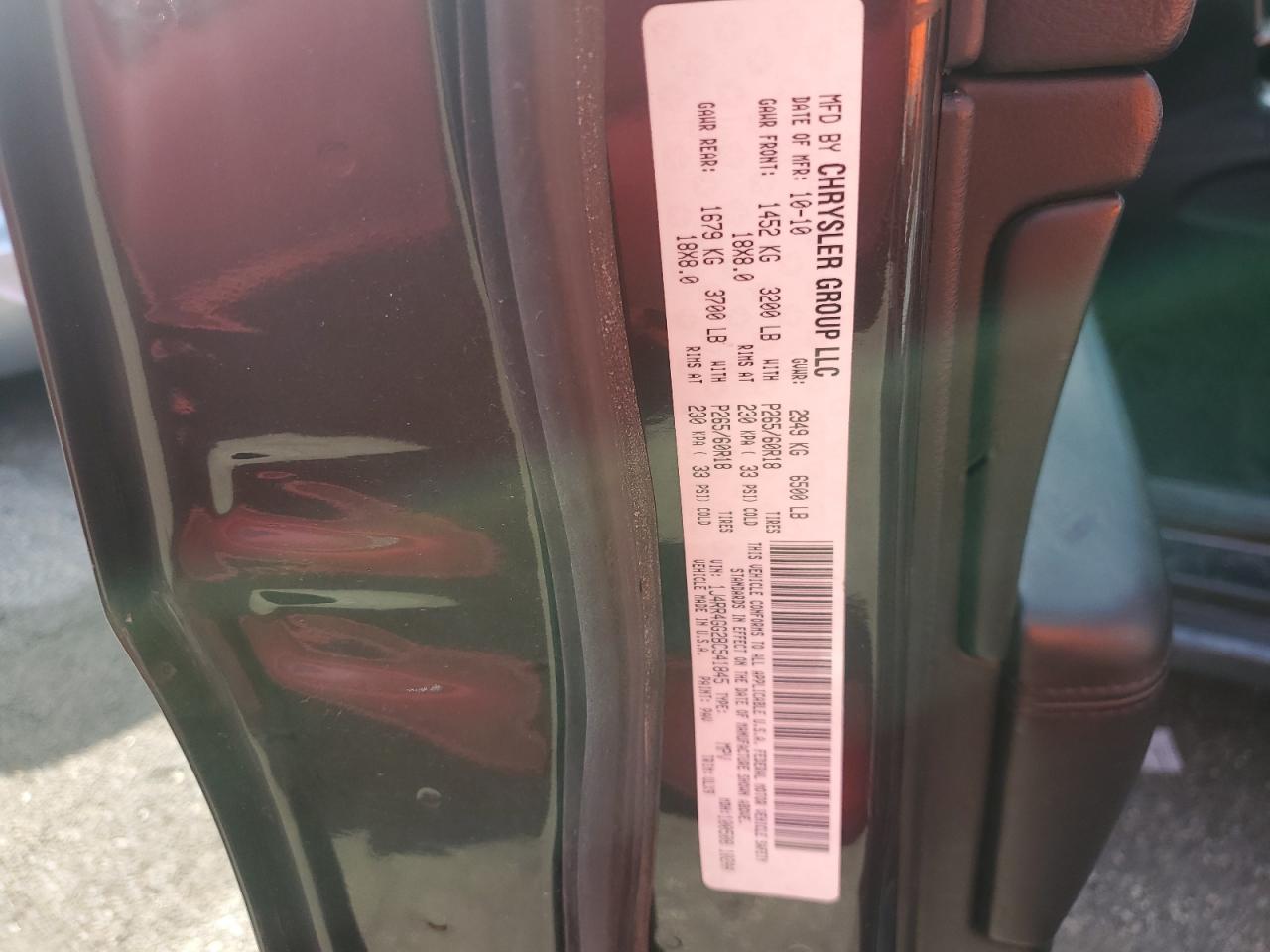 2013 Jeep Grand Cherokee Laredo VIN: 1J4RR4GG2BC541845 Lot: 84266445