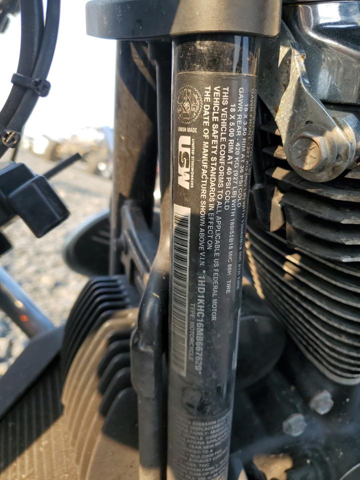 2021 Harley-Davidson Fltrx VIN: 1HD1KHC16MB667620 Lot: 80623365