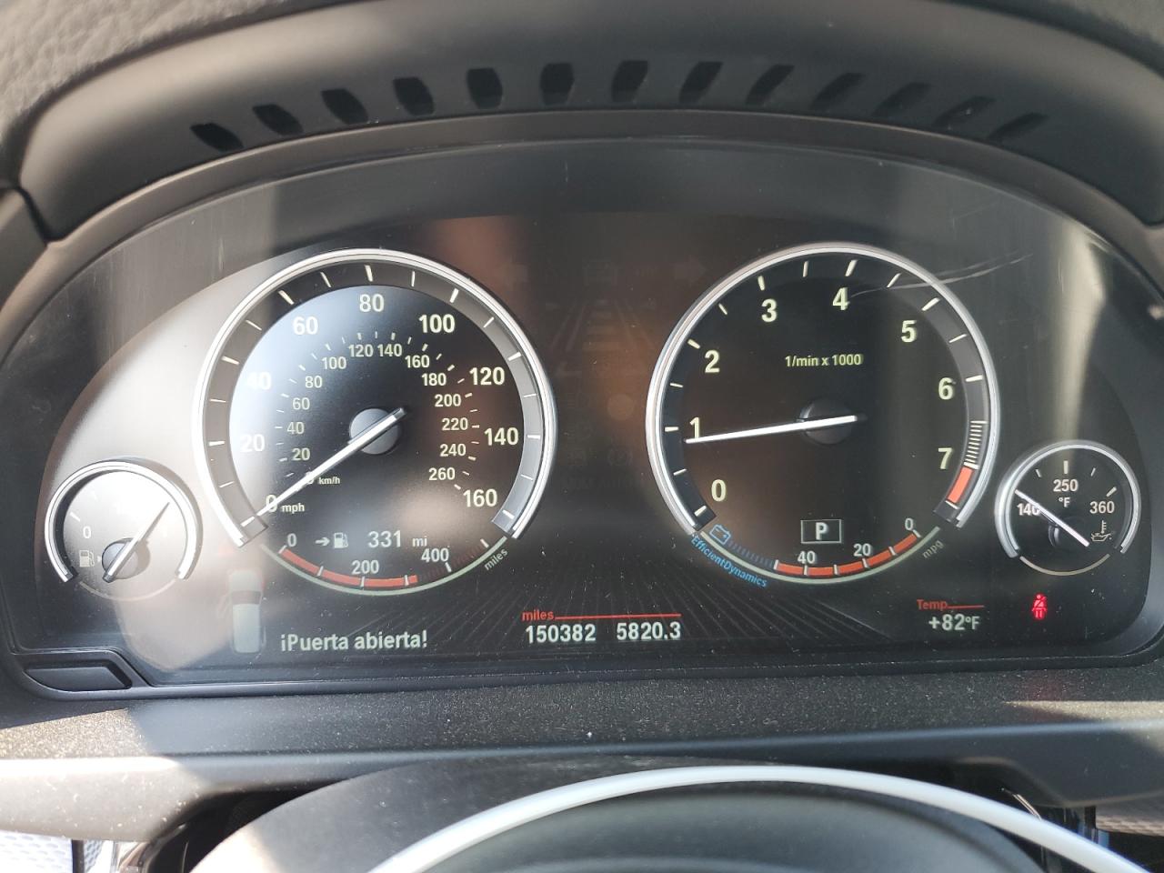 2014 BMW X5 xDrive35I VIN: 5UXKR0C55E0H25057 Lot: 80319385