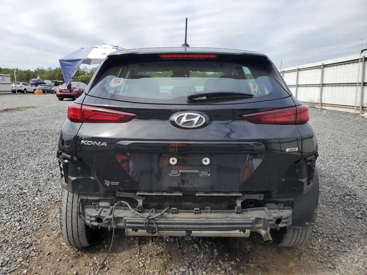 2021 Hyundai Kona Se VIN: KM8K1CAA4MU709541 Lot: 81744275