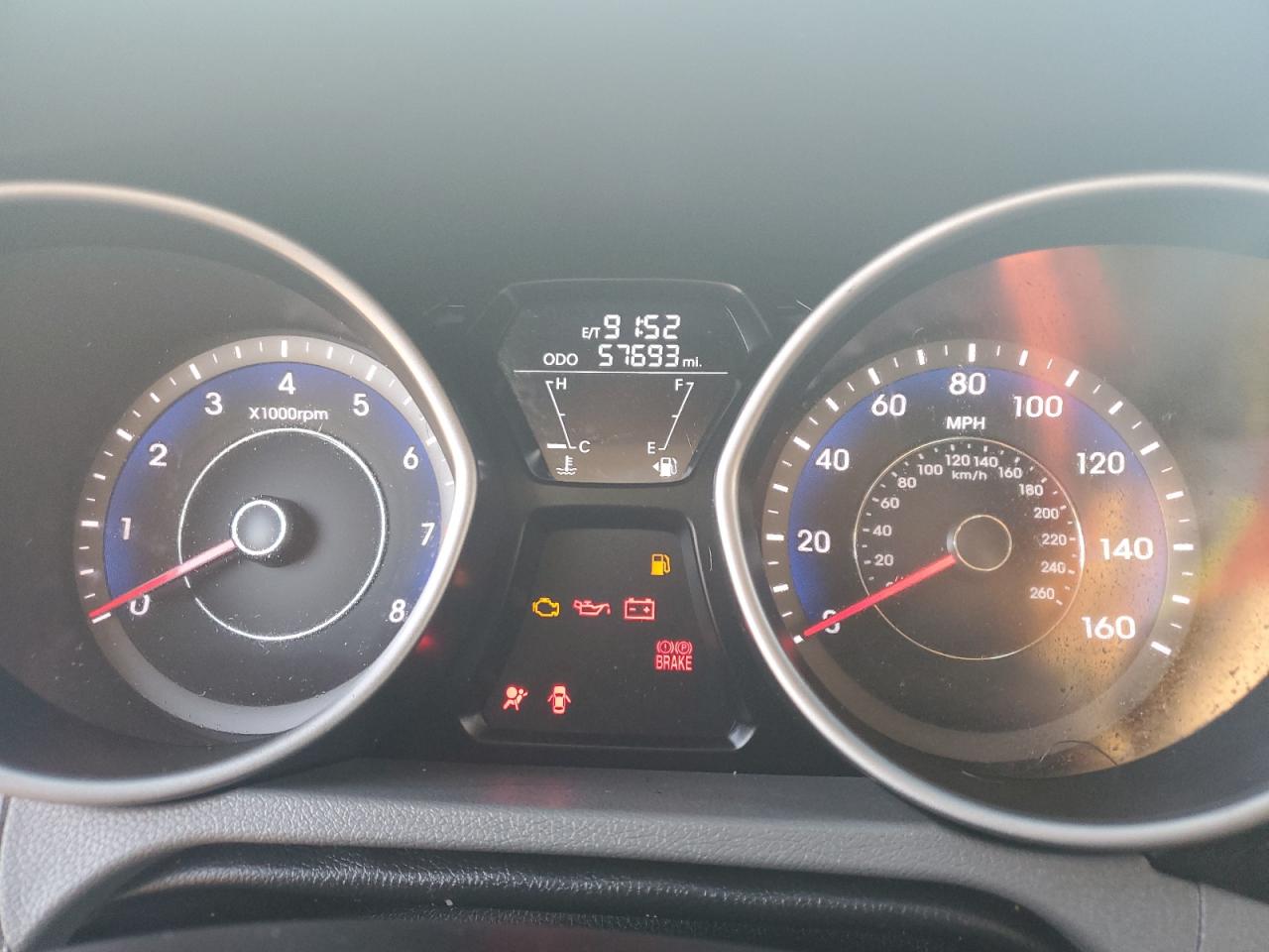 2013 Hyundai Elantra Gls VIN: KMHDH4AE9DU969334 Lot: 81041495