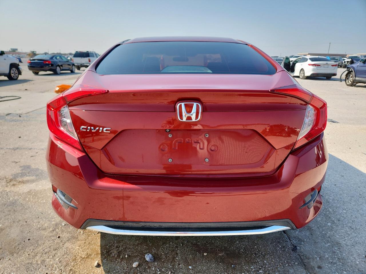 2019 Honda Civic Lx VIN: 19XFC2F65KE018044 Lot: 71990225